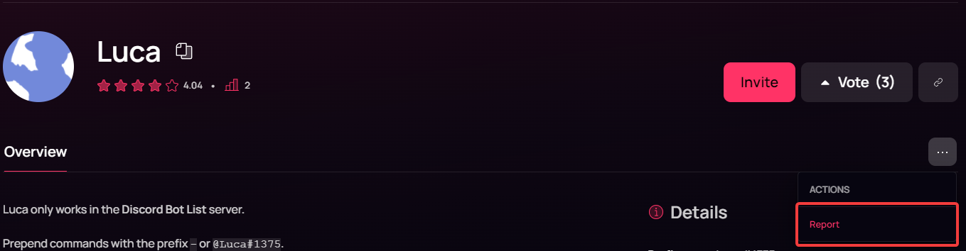 How to Report a Bot/Server – Top.gg